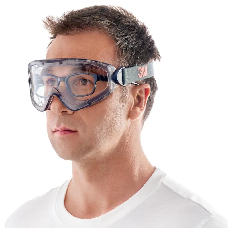3M™ Schutzbrille 2891, Scotchgard™ Protector Antibeschlag, Indirekt belüftet, Klarsichtscheibe | Packung (1 Stück)