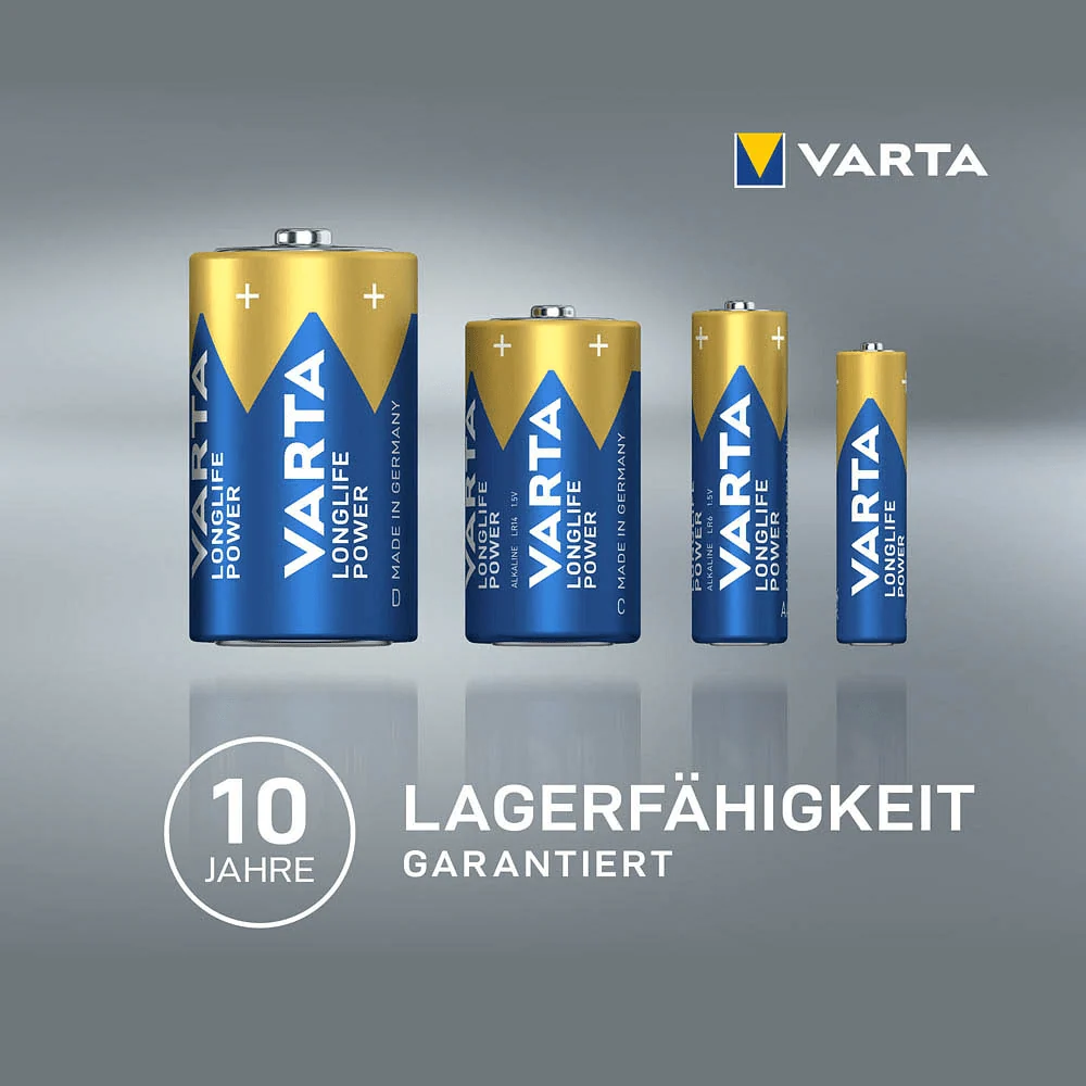 Varta LongLife Power 4906 AA Battery LR6 - 4 kusy ve fólii | Balení (4 kusy)