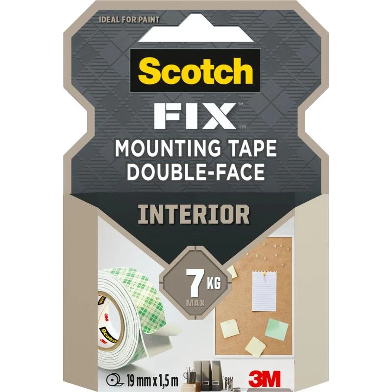 Scotch-FIX™ Doppelseitiges Innenmontageband 5