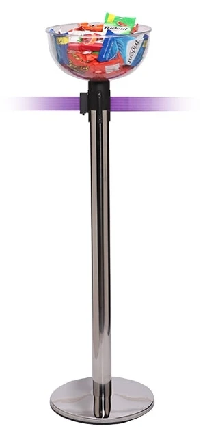 Prezentační miska pro sloupky FlexiBarrier