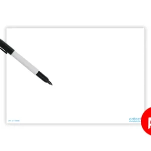 Bílá tabule A4 pro rám značky