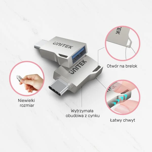 Unitek adaptér USB- na USB-C 3.1 Gen1 A1025GNI