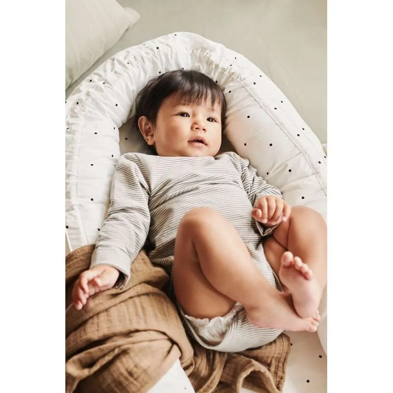 Double-Sided Permanent Liewood Gro Babynest/-lift - Nadčasový Dot/Creme De La Creme