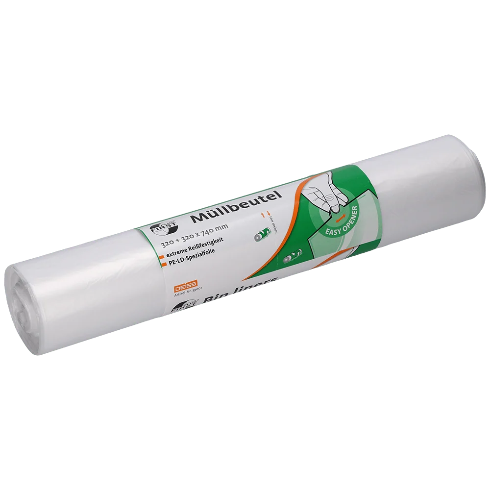 Deiss 39001 - 320+320x740 mm Transparente | Pacote (50 peças)