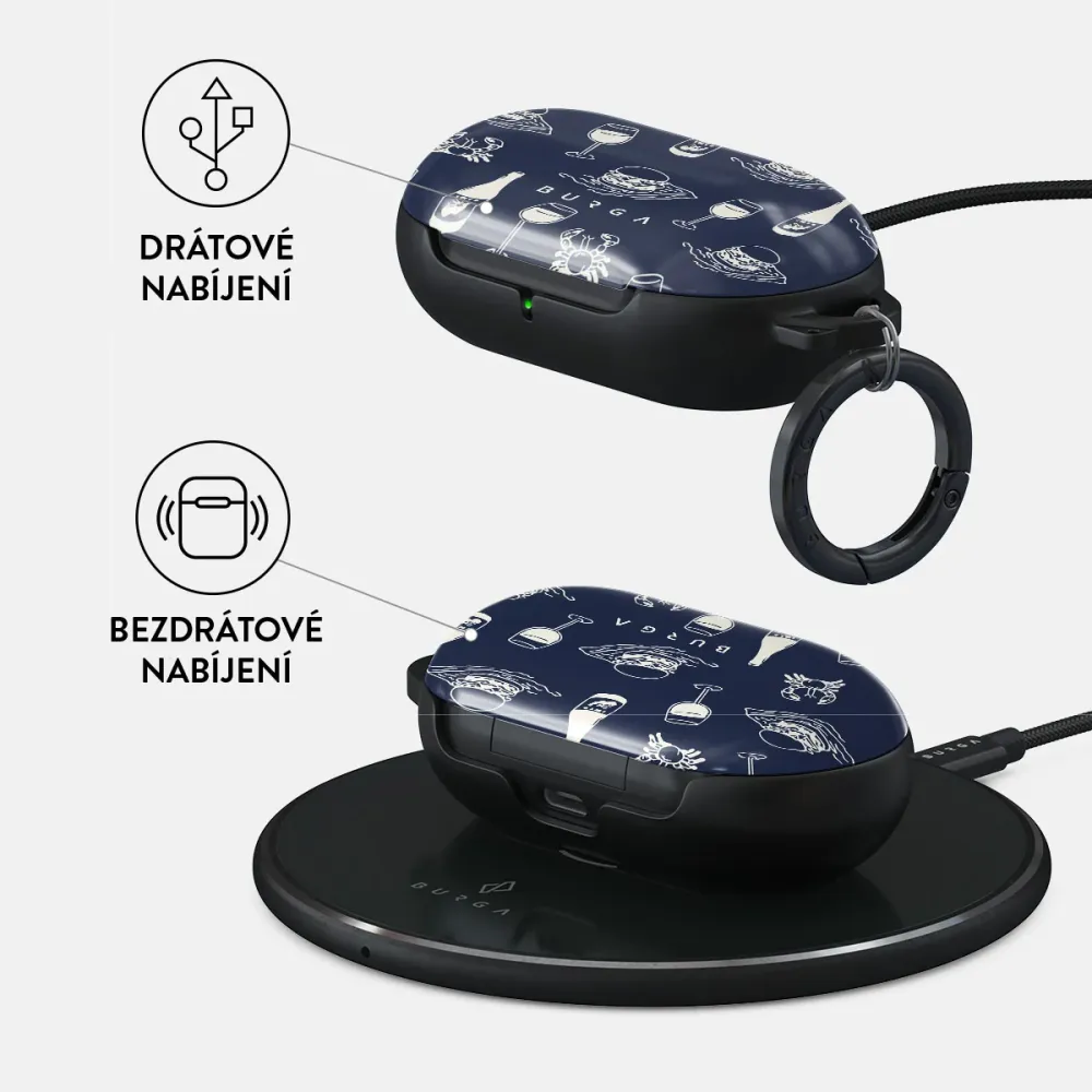 Wine & Dine - Samsung Galaxy Buds Plus Pouzdro