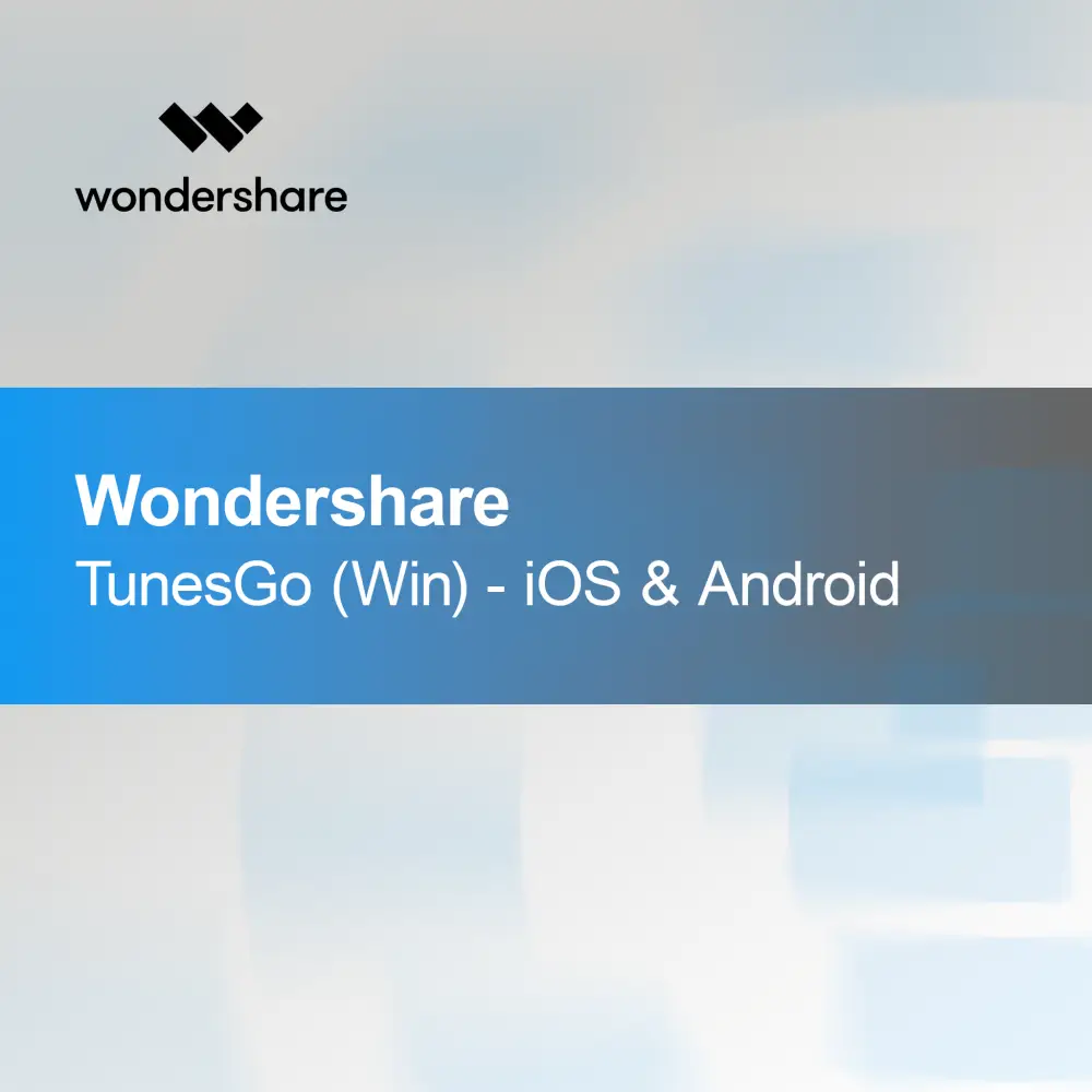 Wondershare TunesGo (Win) - iOS Android