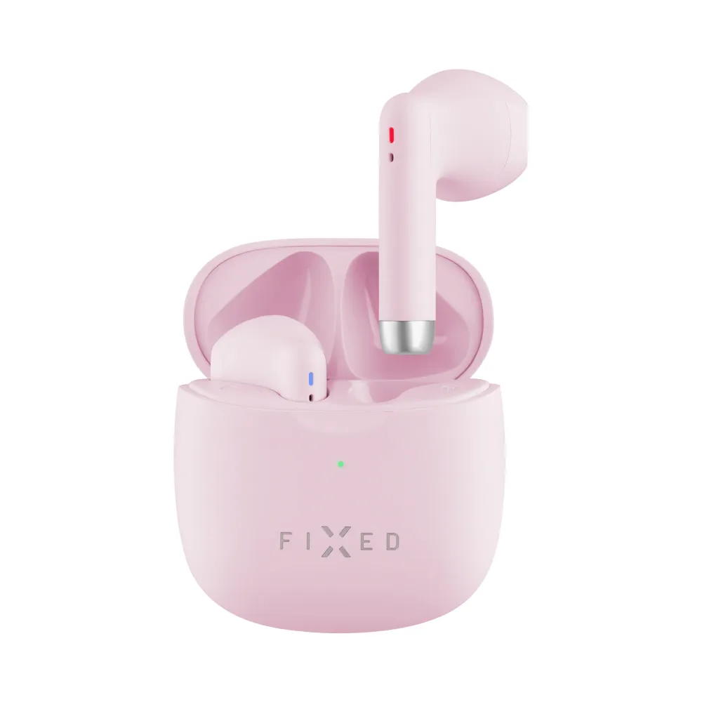 Bezdrátová TWS sluchátka FIXED Pods, růžová FIXED.zone shop