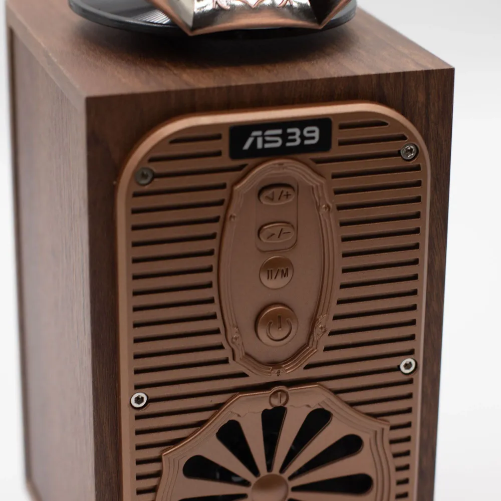 Retro vysoký gramofonový reproduktor (extra hlasitý) – Bluetooth – 8 wattů