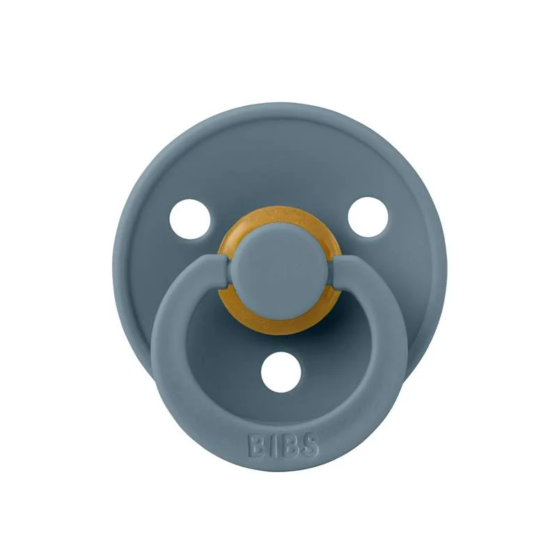 Bibs Kulatý Colour Dudlík - vel. 2 - přírodní guma - Benzín
