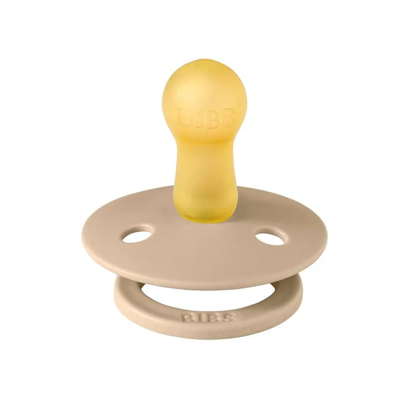 Bibs Kulatý Colour Dudlík - vel. 2 - přírodní guma - Taupe