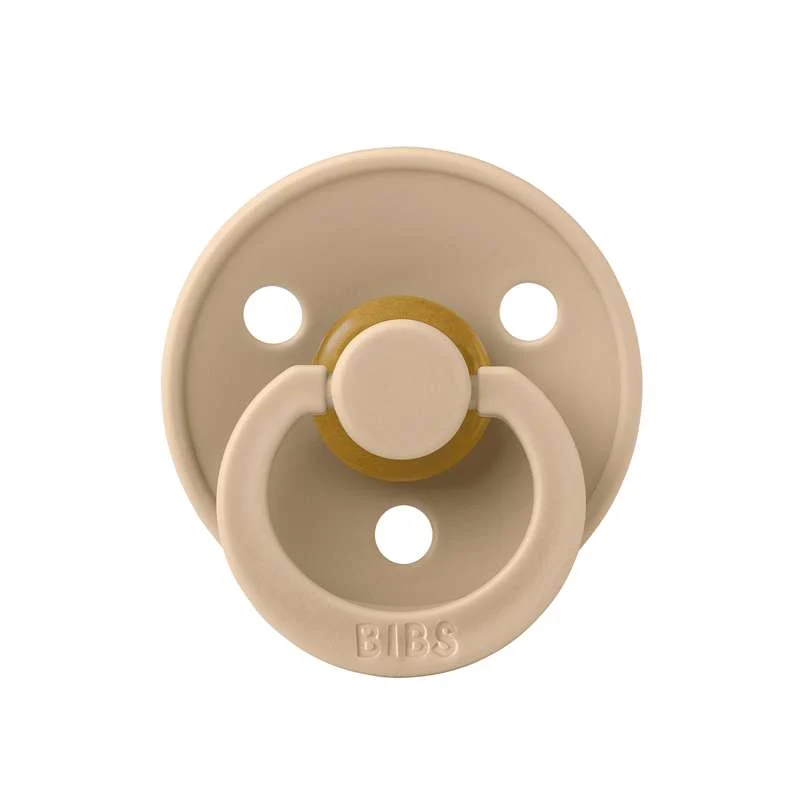 Bibs Kulatý Colour Dudlík - vel. 2 - přírodní guma - Taupe