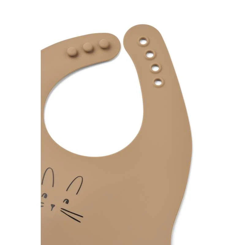 Digital Audio Panel Liewood Ember Hagesmæk - 2-pak - Rabbit/Sandy/Oat