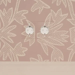 Kew Double 2x Schuko Type F Socket - Průzračný | White