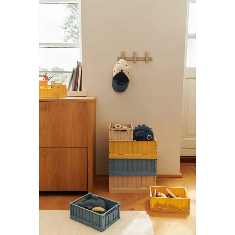 Liewood Weston Opbevaringsboks - 2-pak - Compact - Lemon Yellow
