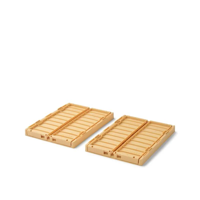 Liewood Weston Opbevaringsboks - 2-pak - Compact - Lemon Yellow
