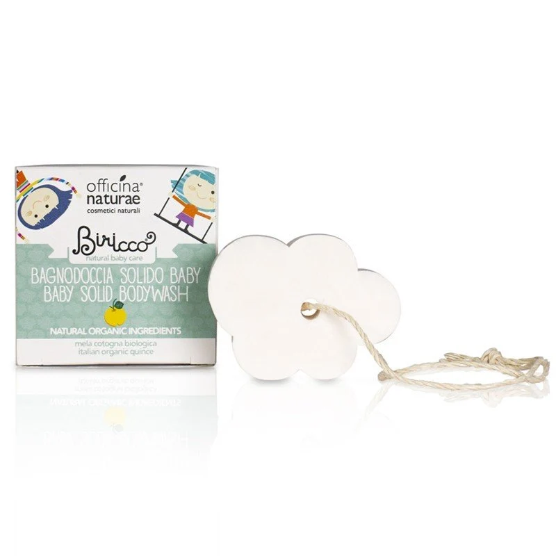 Officina Naturae Dětský tuhý sprchový šampon na tělo i vlasy (50 g)
