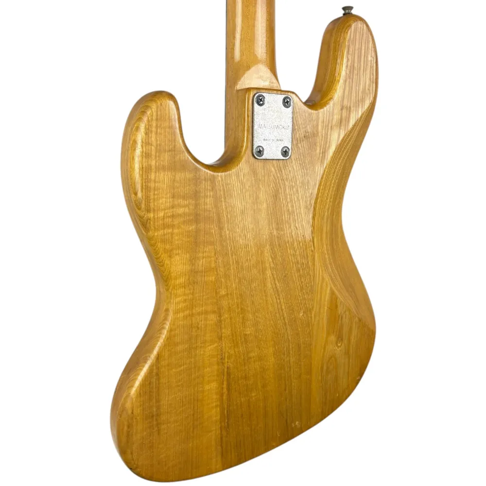 Greco Elektrický Jazz Bass Matsumoku 1970s - Přírodní