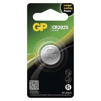 GP CR2025 knoflíková baterie B1