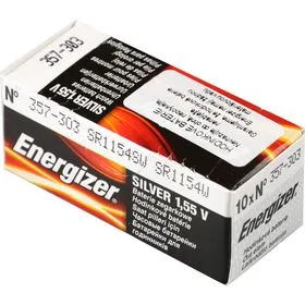 ENERGIZER 357 V357 baterie 1BP 357/SR44/V357 Ag