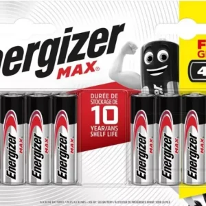 Energizer AA/R06 baterie blistr 4+4 ks MAX