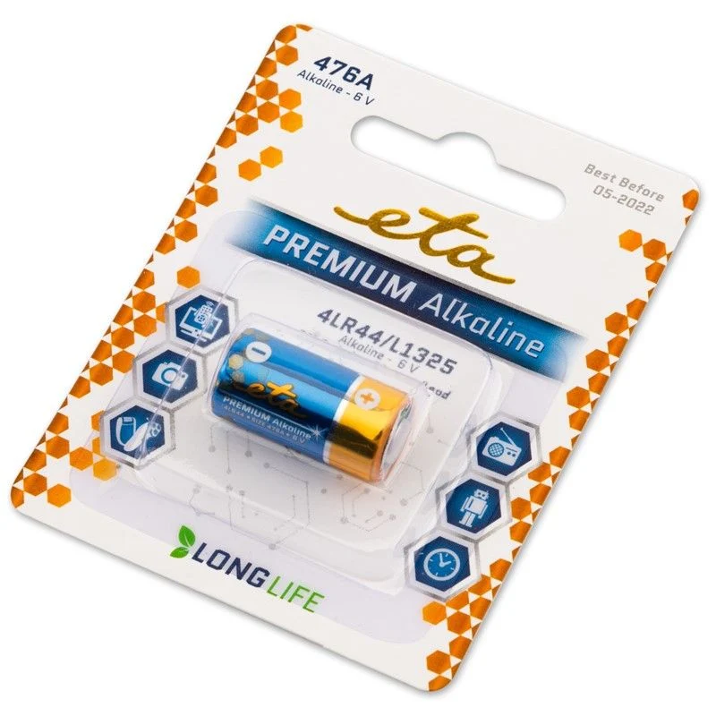 ETA alkalická baterie PREMIUM blistr 1ks 476A
