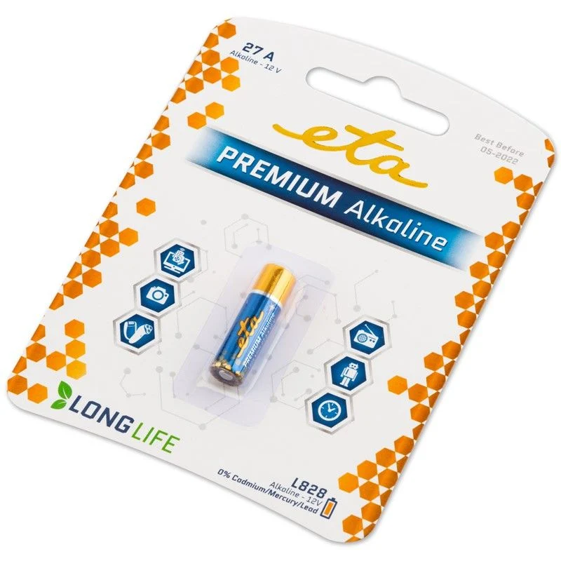 ETA alkalická baterie PREMIUM blistr 1ks 27A