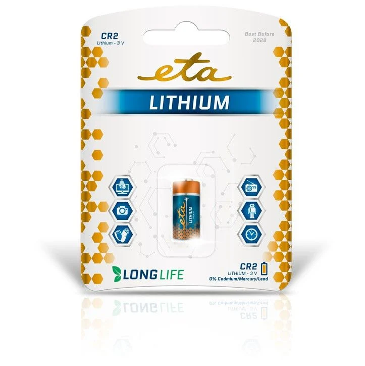 ETA lithiová baterie PREMIUM blistr 1ks CR2