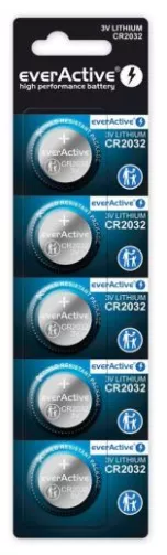 EverActive CR2032 knoflíková baterie 3V lithium - BAE2032