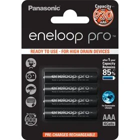 HR03 baterie ENELOOP AAA 4HCDE/4BE PRO PANASONIC