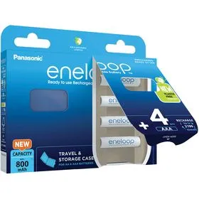 HR03 baterie ENELOOP AAA 4MCCE/4BE CASE N