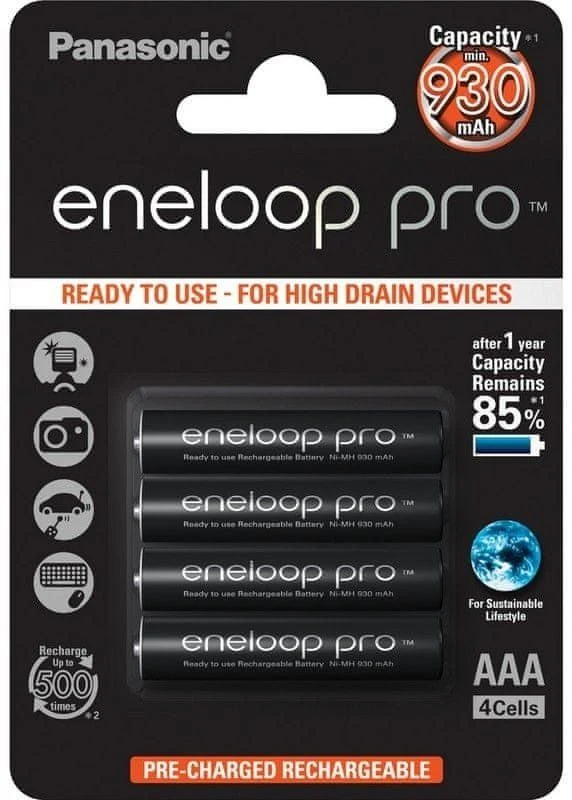 HR3 baterie ENELOOP AAA 2ks 4HCDE/4BE