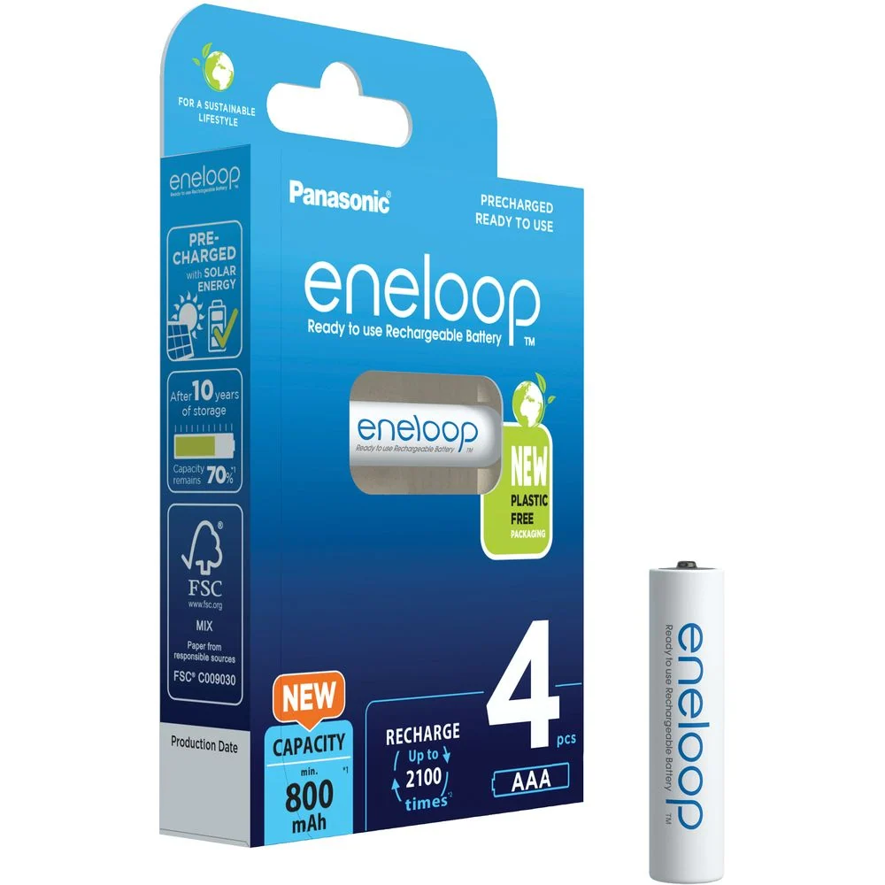HR3 baterie ENELOOP AAA BK-4MCCE/4BE