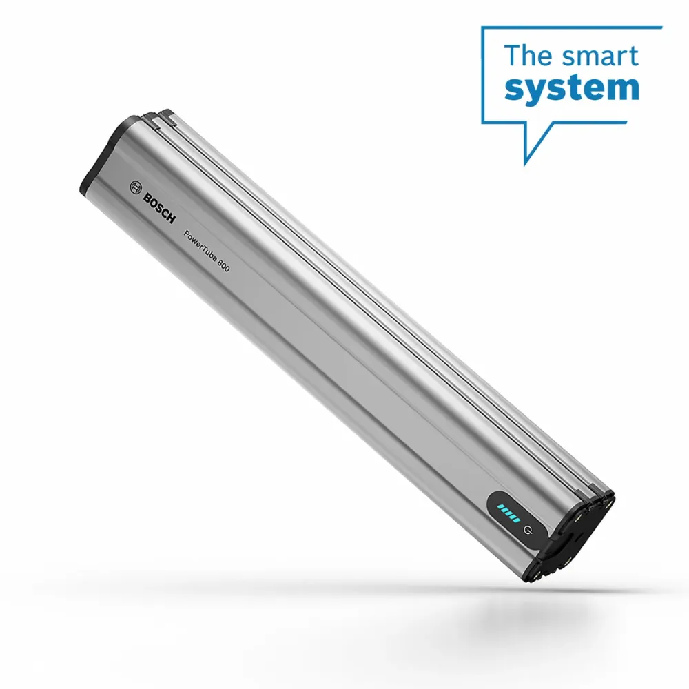 Integrovaná baterie BOSCH POWERTUBE 800 Wh Horizontální