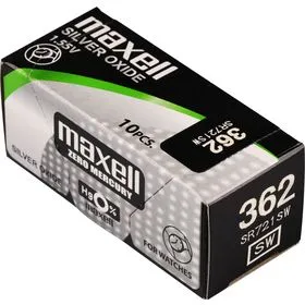 MAXELL 362 V362 baterie 1BP 362/SR721SW/V362 Ag