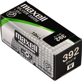 MAXELL 392 V392 baterie 1BP 392/SR41W/V392 Ag