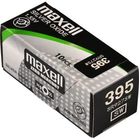MAXELL 395 V395 baterie 1BP 395/SR927SW/V395 Ag
