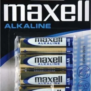 MAXELL AA/R06 LR06 baterie blistr 4 ks 4BP alk. LR06-4BP