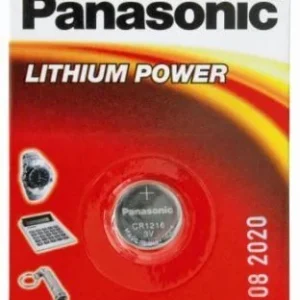 Panasonic knoflíková baterie Lithium CR 1220