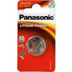Panasonic knoflíková baterie Lithium CR 2450