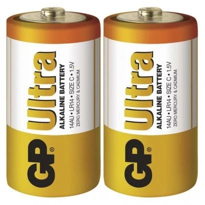 GP R14 alkalická baterie Alkaline Ultra C malé mono