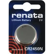 Renata lithiová knoflíková baterie 3V lithium CR2450N