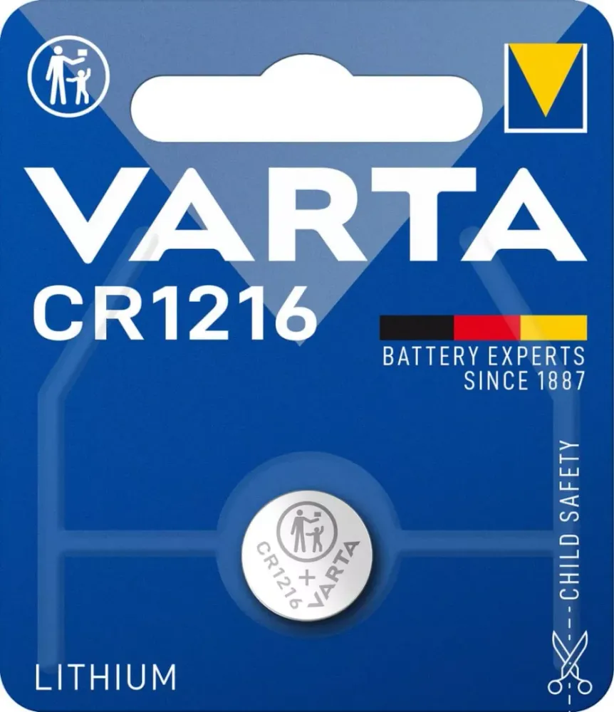 Varta knoflíková baterie CR 1216