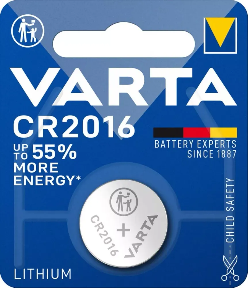 Varta knoflíková baterie CR 2016