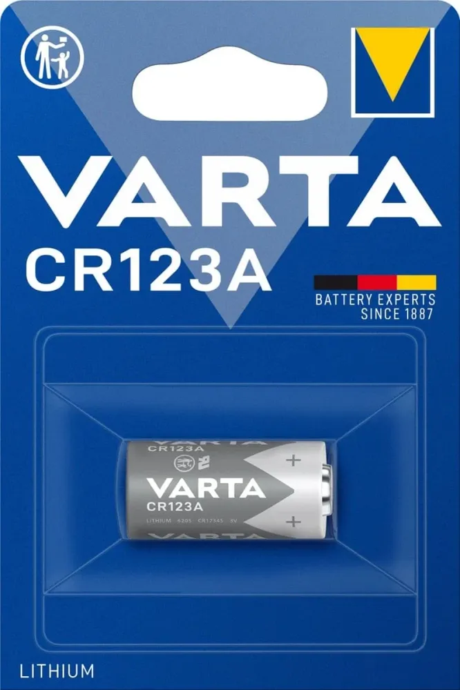 Varta knoflíková baterie CR123A