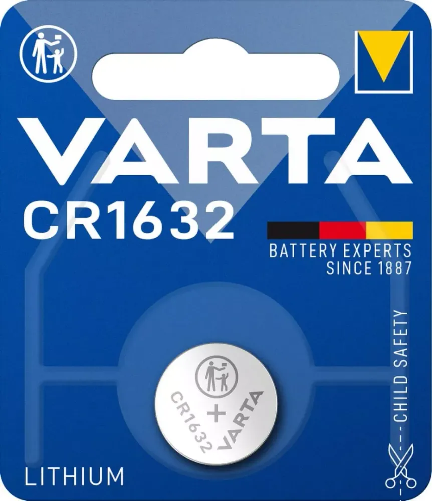VARTA knoflíková baterie Lithium CR 1632