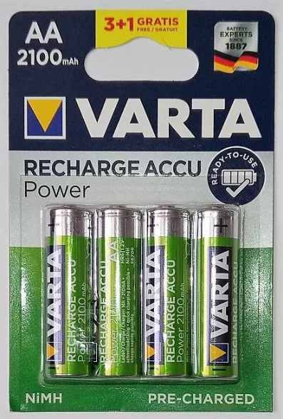Varta R06 baterie 2100mA R06/AA