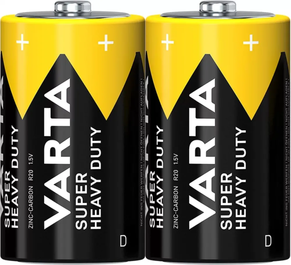 Varta R20 baterie vol. 2020