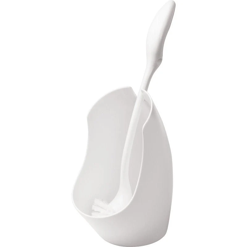 WC place Modern, round brush #6420, white