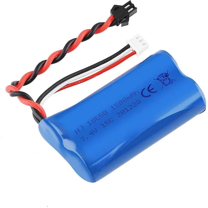 1500mAh 7,4V 2S Lipo baterie pro U12A S033G Q1 H101 s konektorem SM-2P pro Rc Toys Loď Auto Drone YUNIQUE GREEN-CLEAN-POWER