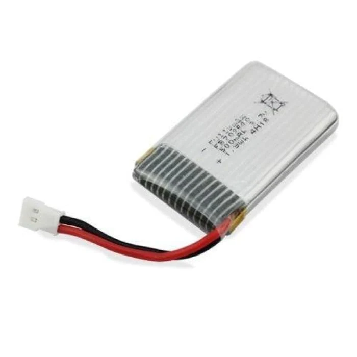 3,7V, 500mAh dobíjecí Lipo baterie pro RC kvadrokoptéry Drony Syma X5 X5C X5SC X5SW, Cheerson CX-30W, Skytech M68, Wltoys...